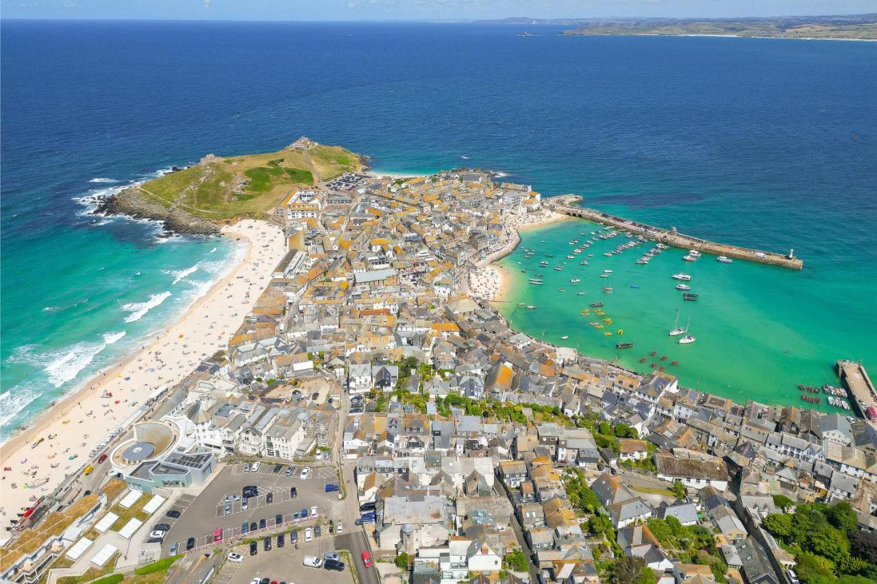 Seabreeze 3 - Seaview & Parking St. Ives Exterior foto