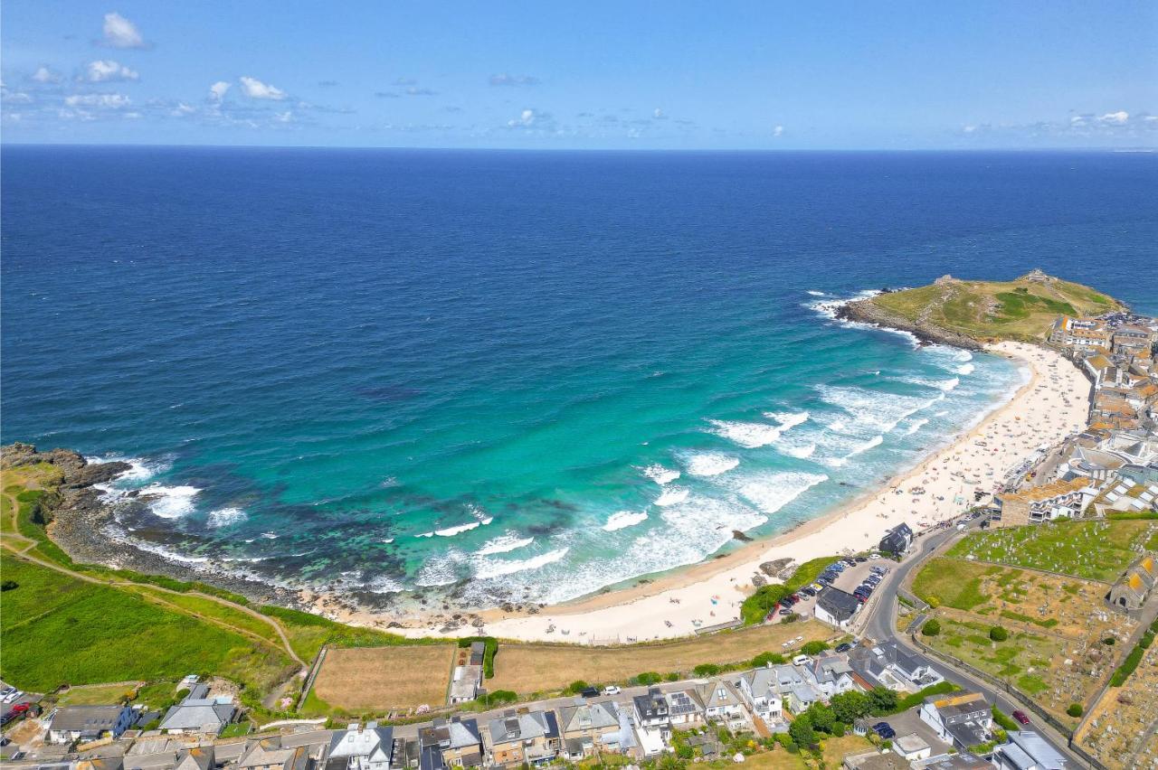 Seabreeze 3 - Seaview & Parking St. Ives Exterior foto