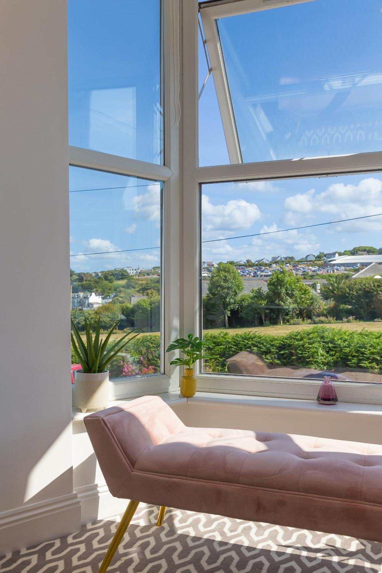 Seabreeze 3 - Seaview & Parking St. Ives Exterior foto