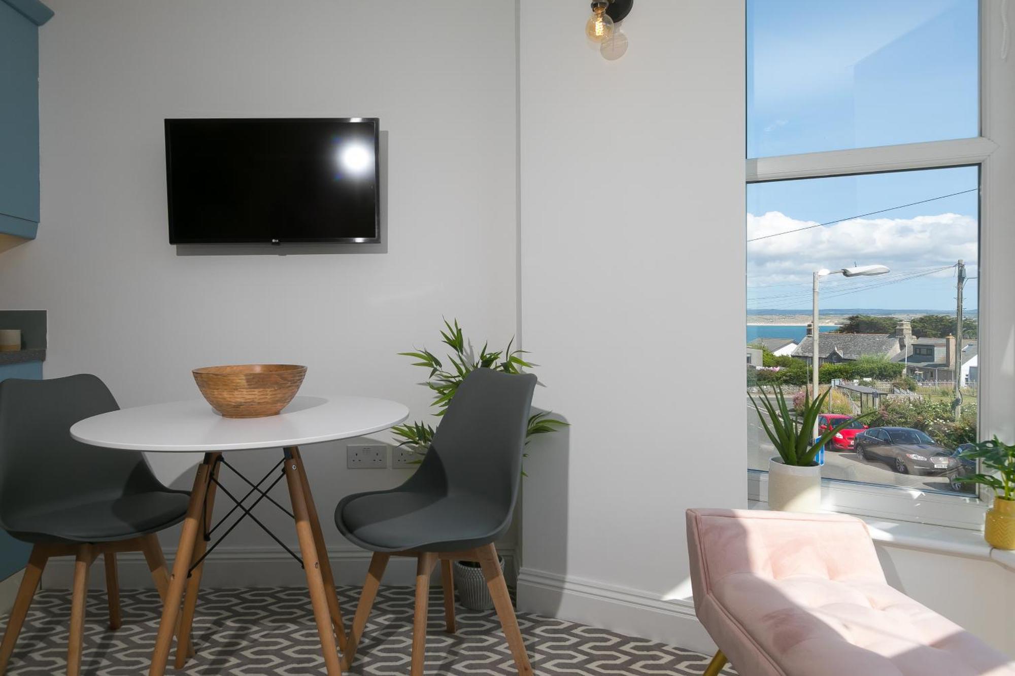 Seabreeze 3 - Seaview & Parking St. Ives Exterior foto